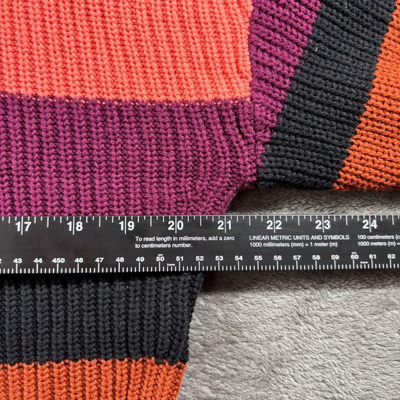 Express Women Cropped Sweater LOT Tattered Stars Stripes Preppy Grunge XS/S J137 - Picture 9 of 12